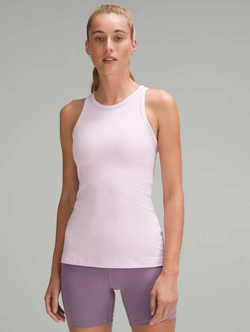 Lululemon Align Hip-Length Racerback Tank Top Pink